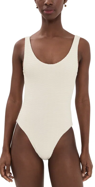 Jade Swim Contour One Piece Sandstone In Brown