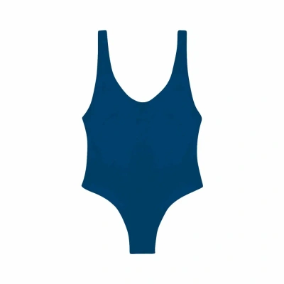 Jade Swim Contour One-piece In Tide