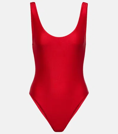 Jade Swim Contour Swimsuit In Crimson
