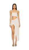 Jade Swim Elina Dress In Bone