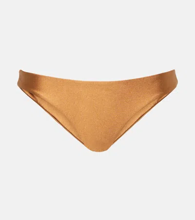 Jade Swim Expose Bikini Bottoms In Brown