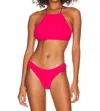 Jade Swim Gia Bikini Top In Fuchsia In Pink
