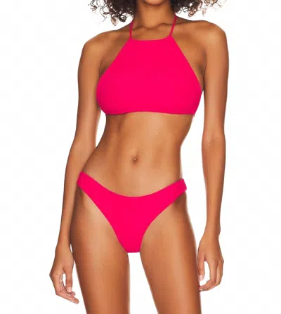 Jade Swim Gia Bikini Top In Fuchsia In Pink