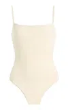 Jade Swim Hexa One-piece Swimsuit In White
