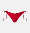 Jade Swim Kaia Bikini Bottoms In Red