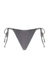 Jade Swim Lana Bikini Bottom In Grey