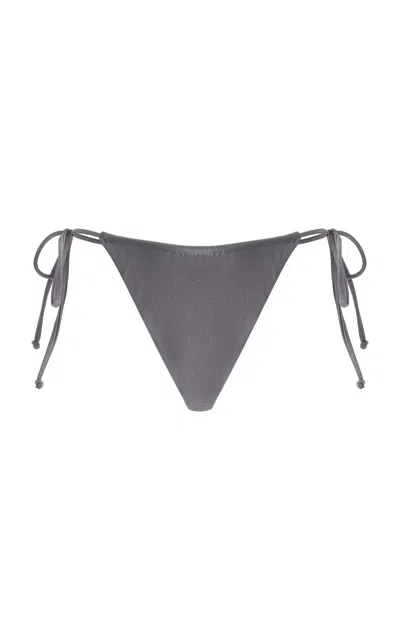 Jade Swim Lana Bikini Bottom In Grey