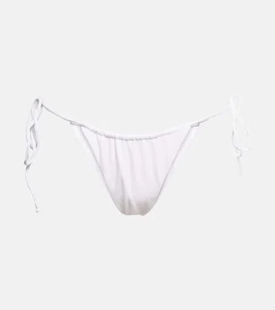 Jade Swim Lana Bikini Bottoms In White