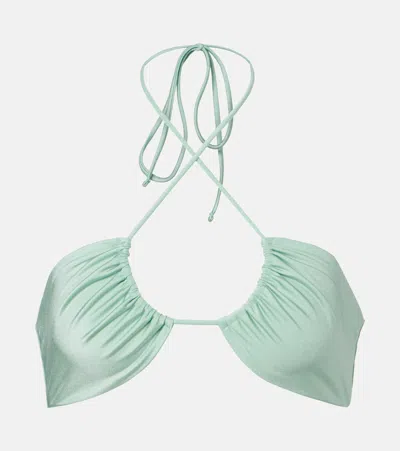 Jade Swim Livi Bikini Top In Green