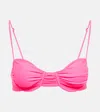 Jade Swim Mia Bikini Top In Pink Tbc