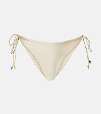Jade Swim Muse Scoop Bikini Bottoms In Neutral