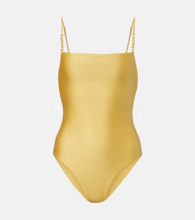 Jade Swim Myla Swimsuit In Yellow