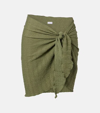 Jade Swim Nyla Beach Cover-up In Green