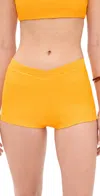 Jade Swim Raya Bikini Shorts Golden In Golden