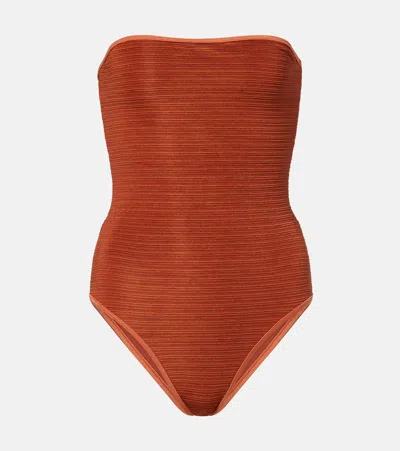 Jade Swim Sienna Swimsuit In Red