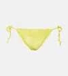 Jade Swim Ties Bikini Bottoms In Yellow