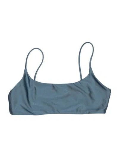 Pre-owned Jade Swim Top W/ Tags In Blue