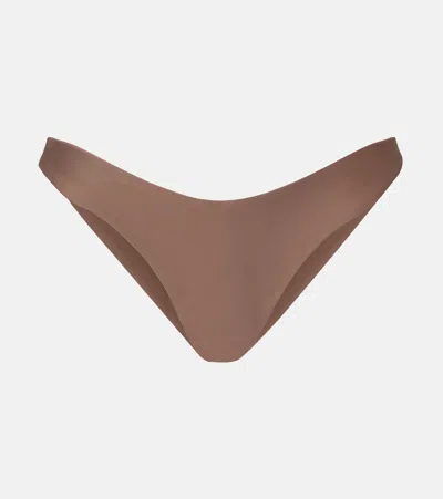 Jade Swim Vera Bikini Bottoms In Brown