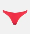 Jade Swim Vera Bikini Bottoms In Fuschia Terry