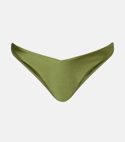 Jade Swim Vera Bikini Bottoms In Green