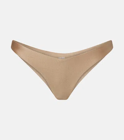Jade Swim Vera Bikini Bottoms In Nude