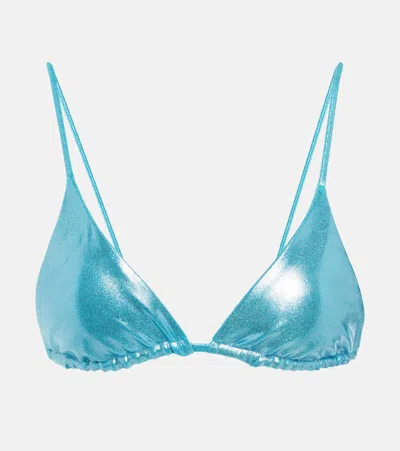 Jade Swim Via Triangle Bikini Top In Hawaii
