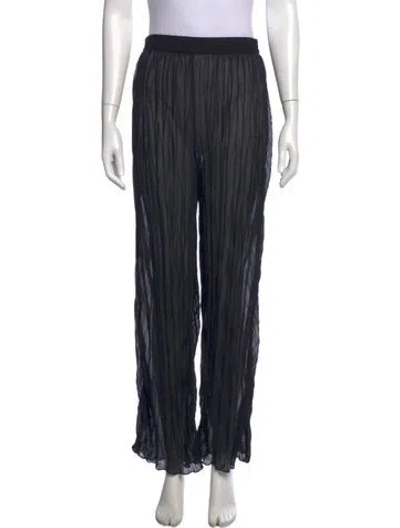 Pre-owned Jade Swim Wide Leg Pants In Black