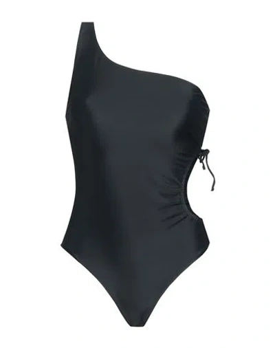 Jade Swim Woman One-piece Swimsuit Black Size Xl Nylon, Lycra