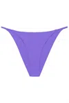 Jade Swim Women's Bare Minimum Bikini Bottom In Iris In Pink