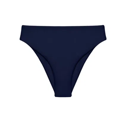 Jade Swim Women's Incline Bikini Bottom In Navy In Blue