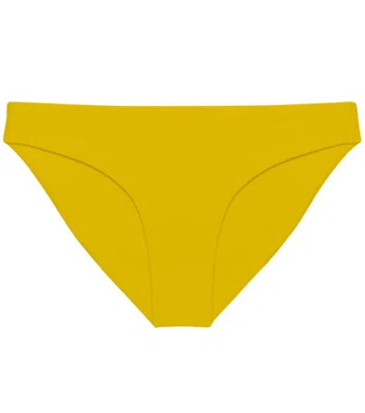 Jade Swim Women's Lure Bikini Bottom In Avo In Yellow