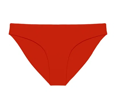 Jade Swim Women's Lure Bikini Bottom In Orange Sheen In Multi