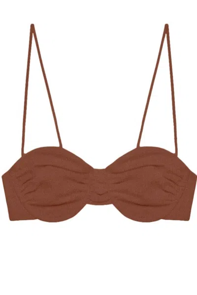 Jade Swim Women's Mia Bikini Top In Hazel Sheen In Multi