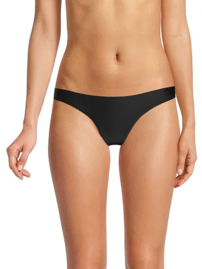 Jade Swim Women's Most Wanted Solid Bikini Bottom In Black