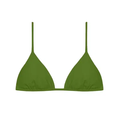 Jade Swim Women's Via Adjustable Bikini Top In Palm Sheen In Multi