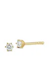Jade Trau Gold Diamond Studs Earrings In Gold
