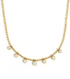 Jade Trau Yellow Gold And Diamond Alchemy Sophisticate Necklace In Gold