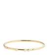 Jade Trau Yellow Gold And Diamond Constellation Plié Bangle In Gold