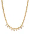 Jade Trau Yellow Gold And Diamond Envoy Necklace In Gold