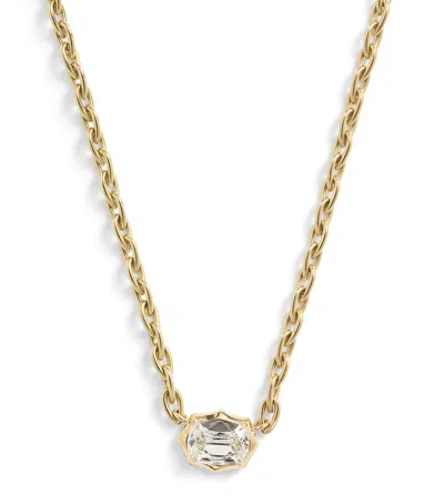 Jade Trau Yellow Gold And Diamond One Of A Kind Alchemy Necklace In White