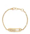 Jade Trau Yellow Gold And Diamond Penelope Bracelet In Gold