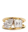 Jade Trau Yellow Gold And Diamond Sadie Ring In Gold
