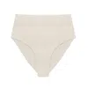 Jade Women's Swim Bound Bottoms In Sandstone Terry In Neutral