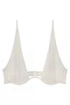 Jade Women's Swim Paloma Top In Sandstone In Metallic