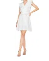 Jade Wrap Dress In White In White