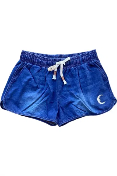 Jaded Gypsy Women's On The Run Shorts In Vintage Navy In Multi