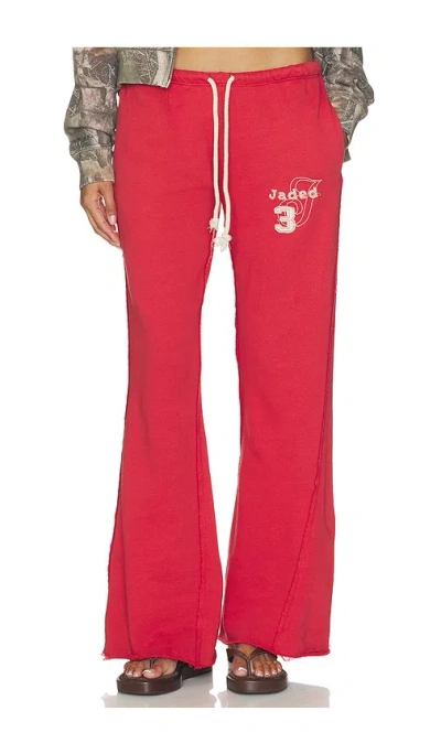 Jaded London Cleo Jogger In Red