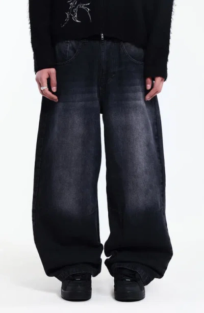 Jaded London Colossus Jeans In Black