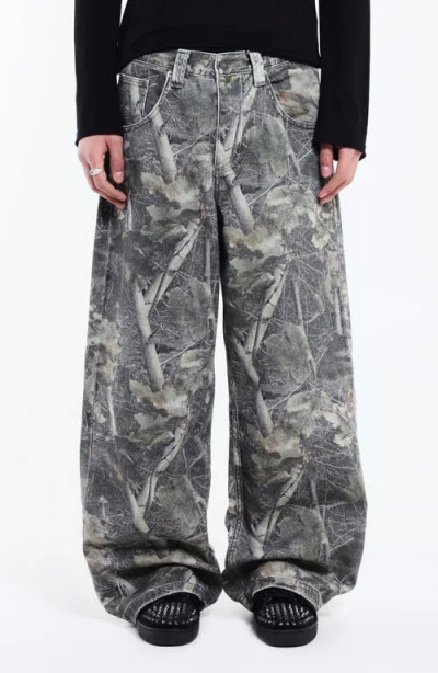 Jaded London Colossus Jeans In Gray