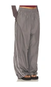 Jaded London Micro Fibre Xl Jogger Pant In Gray